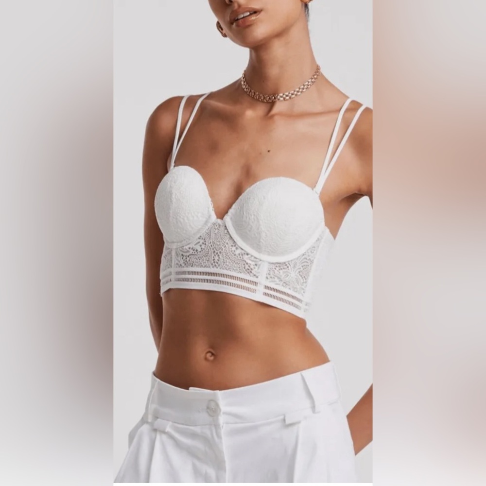 ZEN Closet (Brazilian high-end brand) $ 90 Bralette  (off white) Top